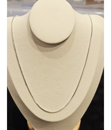Collier AG925 Rhodié