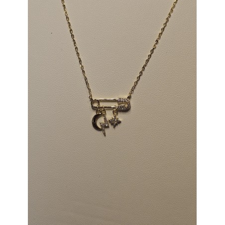 Collier AG925 Plaqué OR - 2