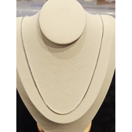 Collier AG925 Rhodié