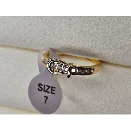 Bague Plaqué Or - 2