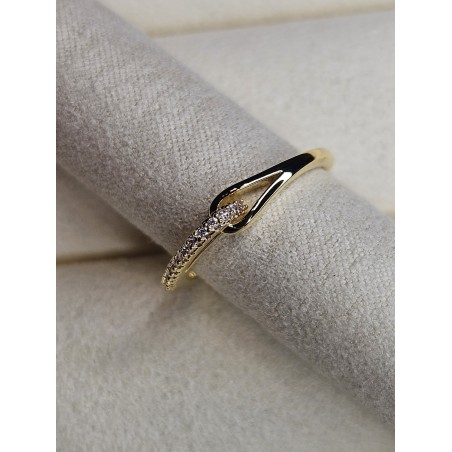 Bague Plaqué Or - 2