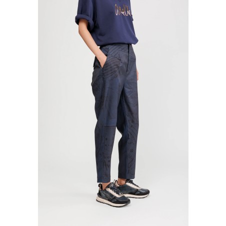 PANTALON BLEU L - 2