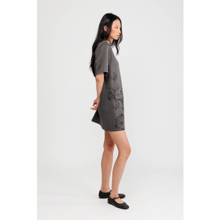 ROBE GRIS L/XL - 2