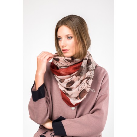 FOULARD IMPRIMÉ MADEMOISELLE