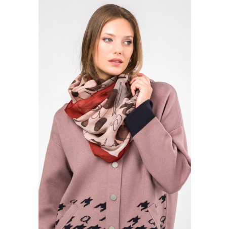 FOULARD IMPRIMÉ MADEMOISELLE - 2