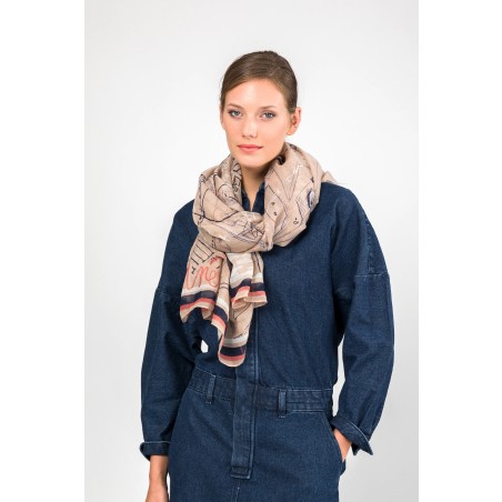 FOULARD IMPRIMÉ STUDIO