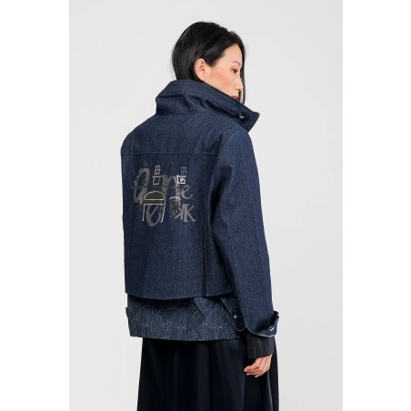 VESTE BLEU DENIM L/XL