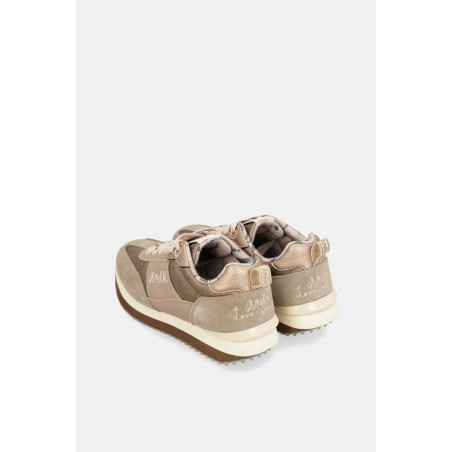 BASKETS BEIGE SEMELLE MULTICOLORE 38 - 2