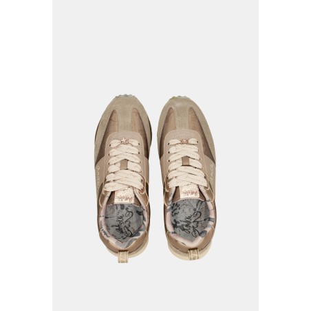 BASKETS BEIGE SEMELLE MULTICOLORE 39 - 2