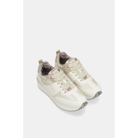 BASKETS BLANC SEMELLE MULTICOLORE 37 - 2