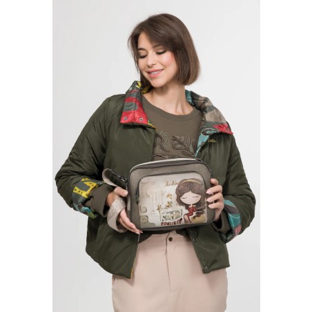 Sac bandoulière Muse avec poche avant