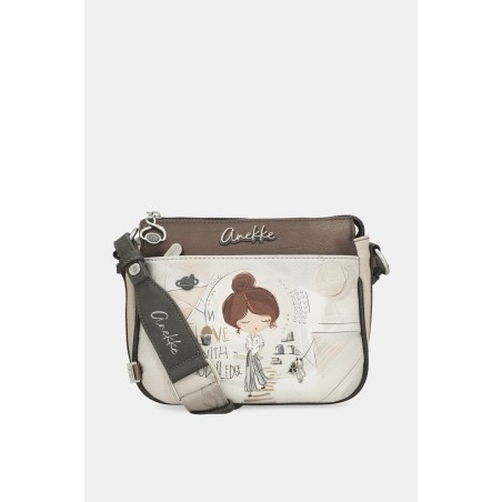 SAC À BANDOULIÈRE IMPRIMÉ SOPHIA Anekke   - 2
