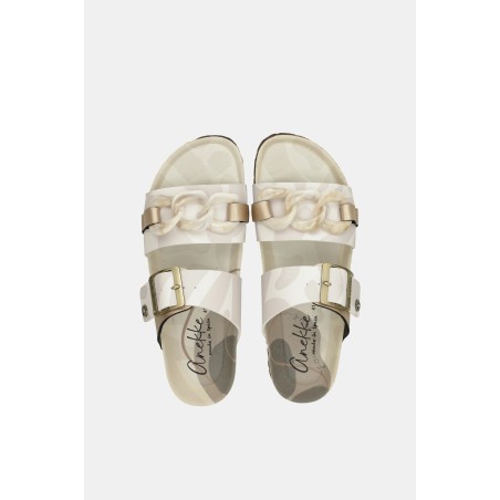 SANDALES BIO BEIGE GAIA Anekke 39